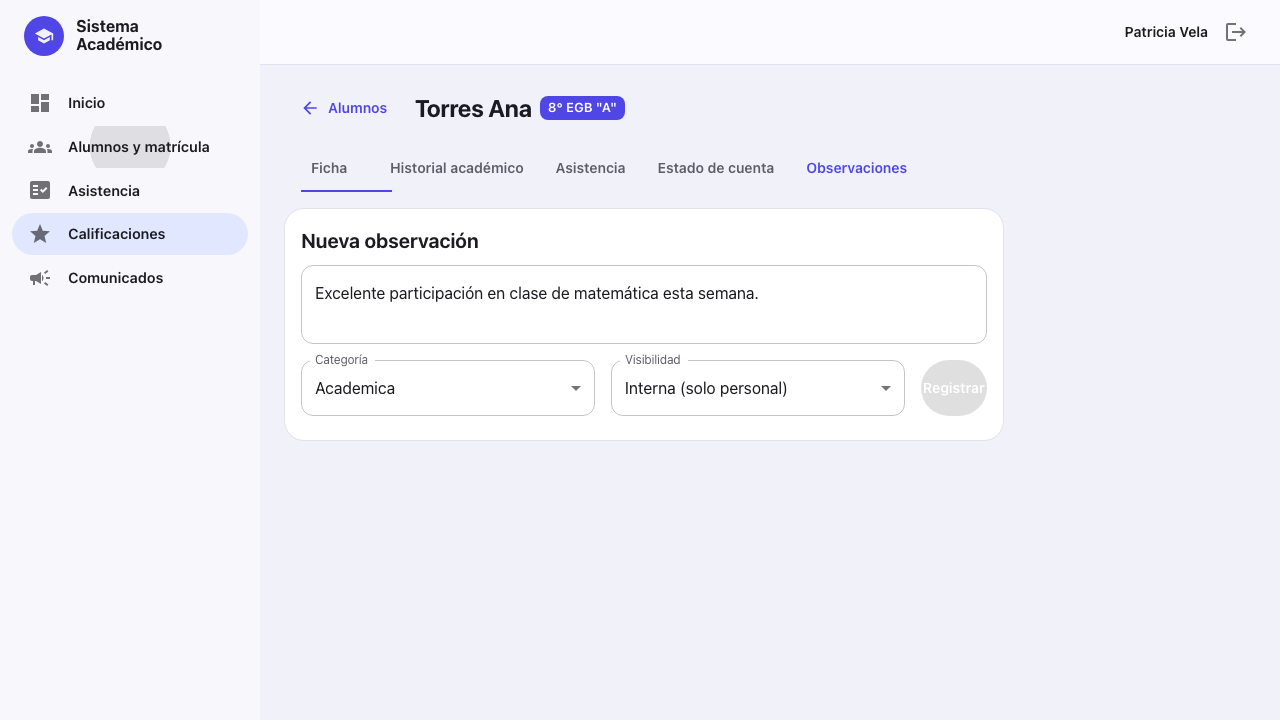 Observación