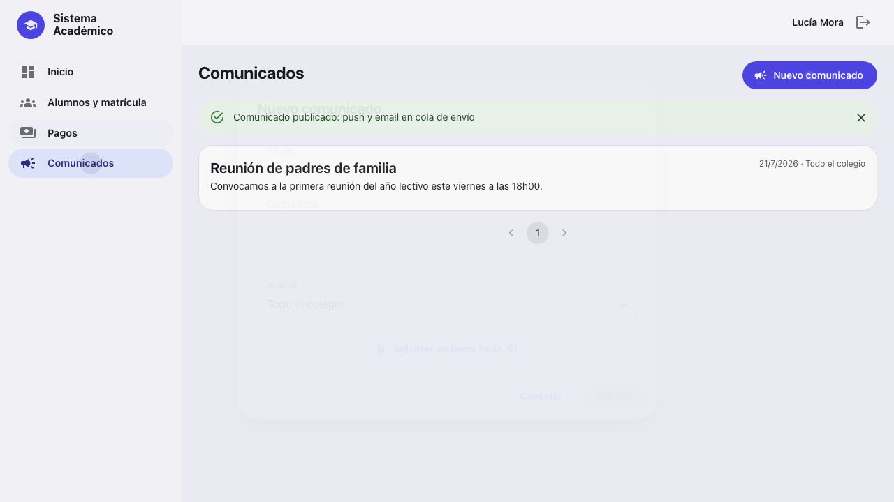 Comunicado